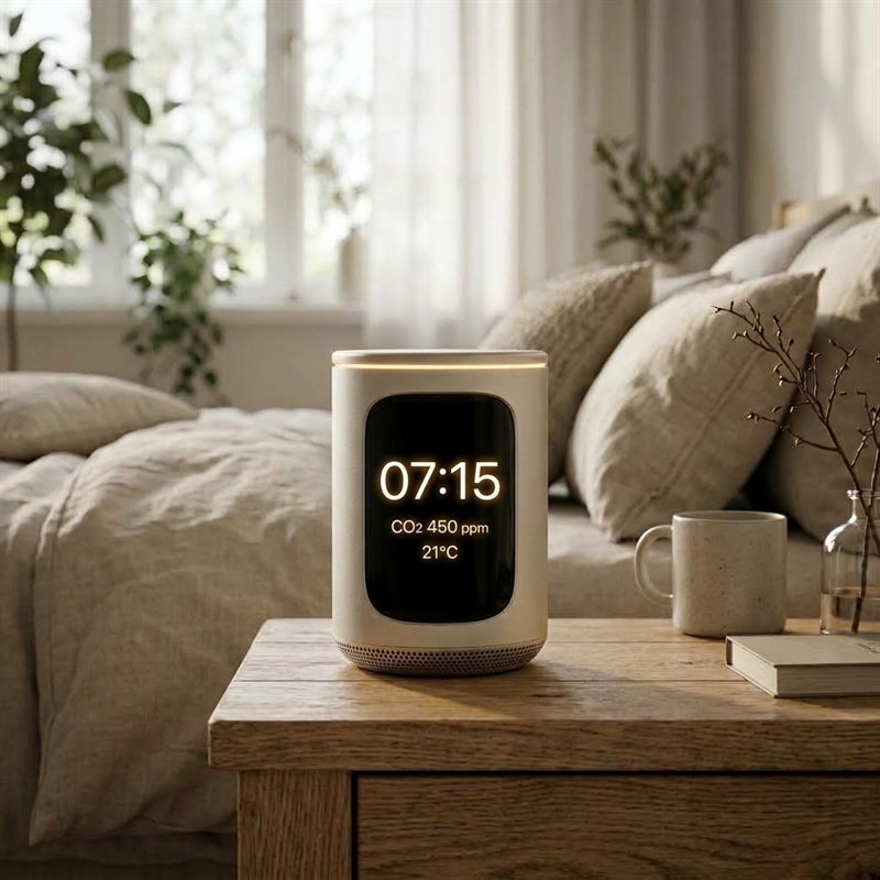 PURIDAWN Dawn bedside unit, design concept